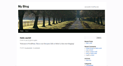 Desktop Screenshot of blog.demonstration.ws